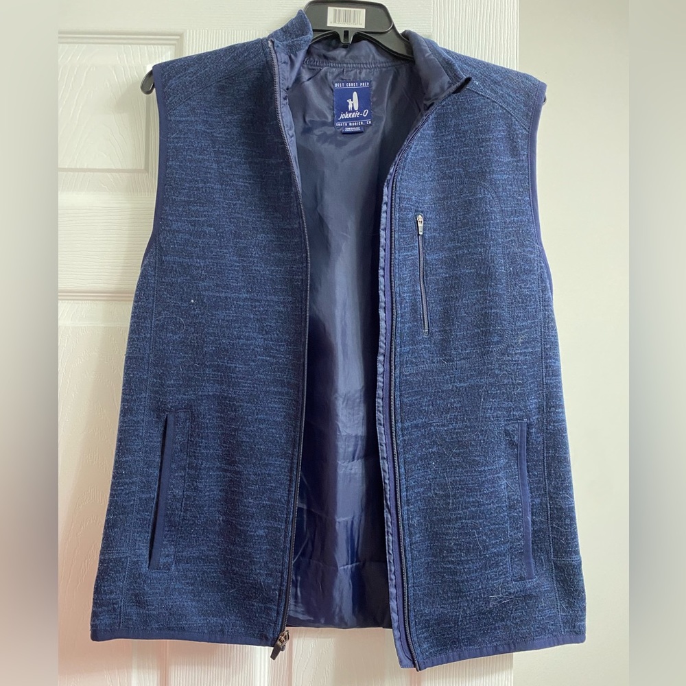 Johnnie O blue vest